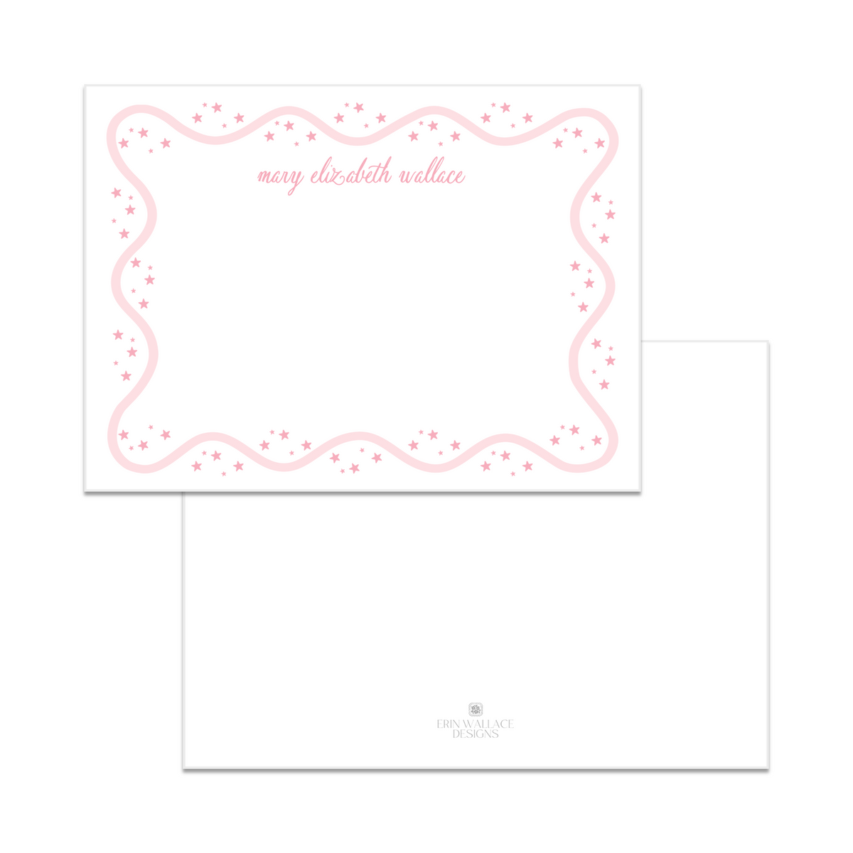 Girls Starry Wave Note Cards