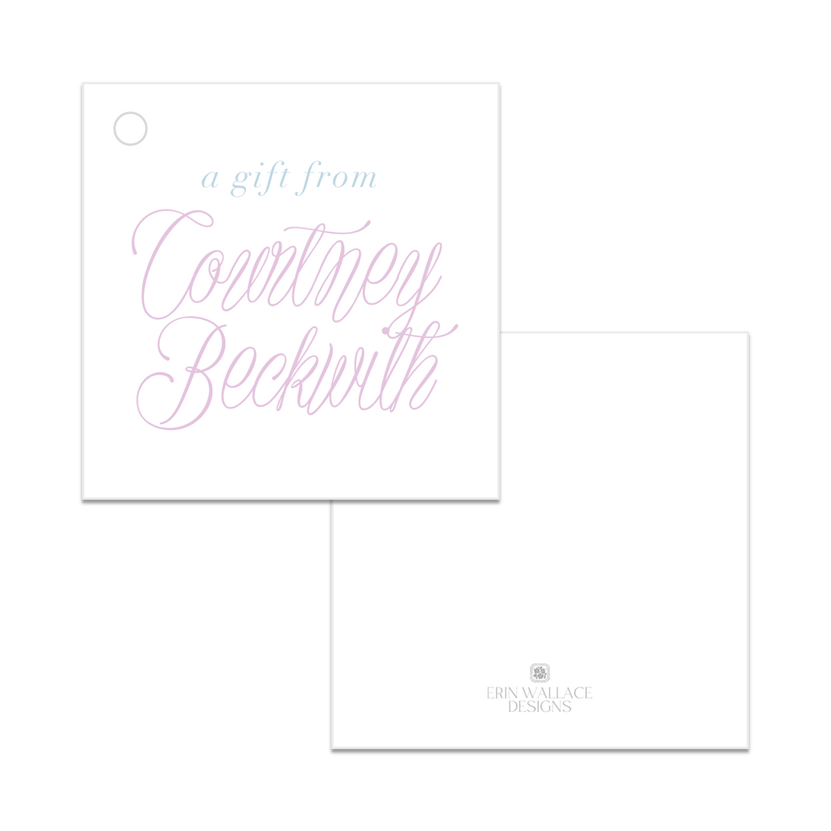 Modern Calligraphy Enclosure Cards or Gift Tags