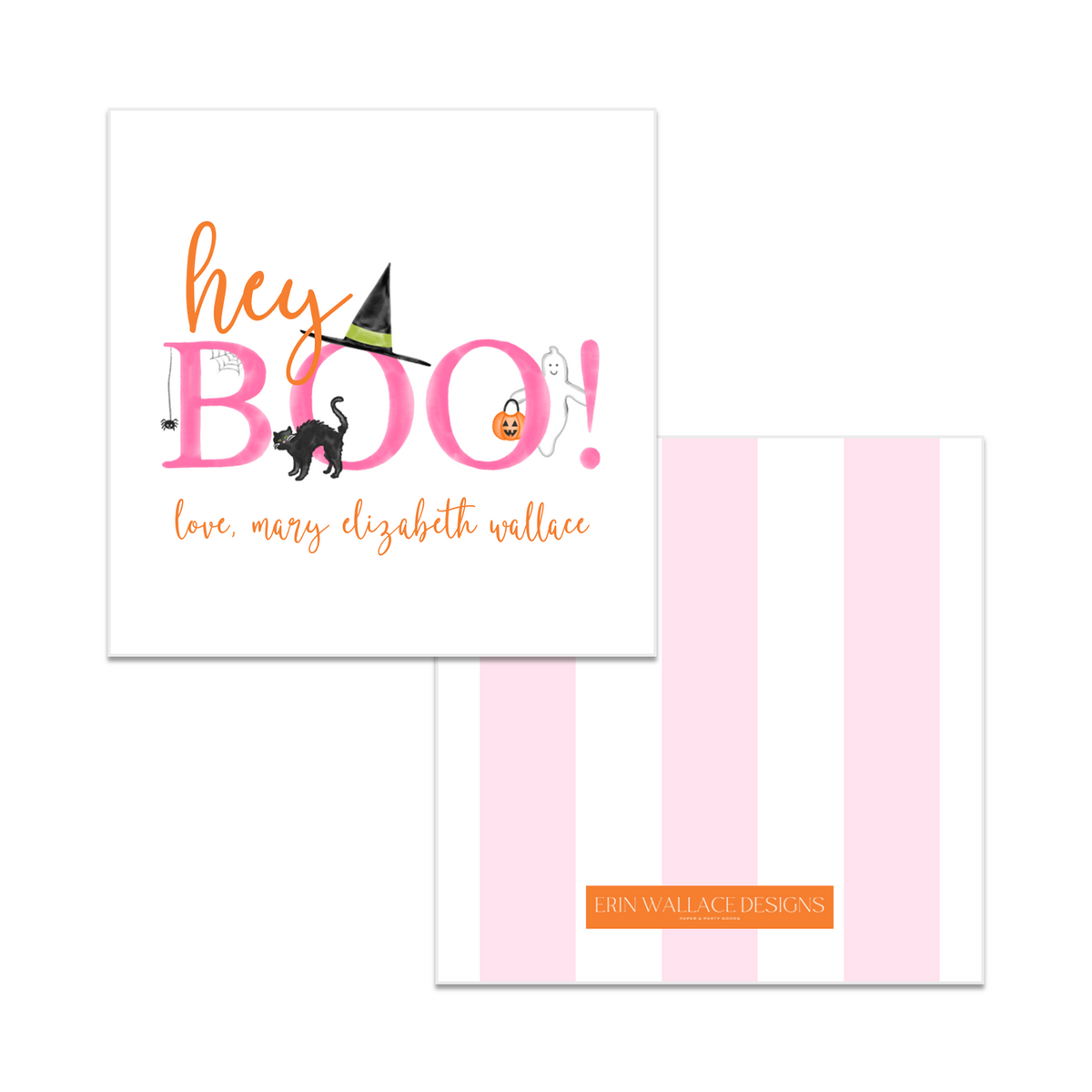 Girls Hey Boo Tag