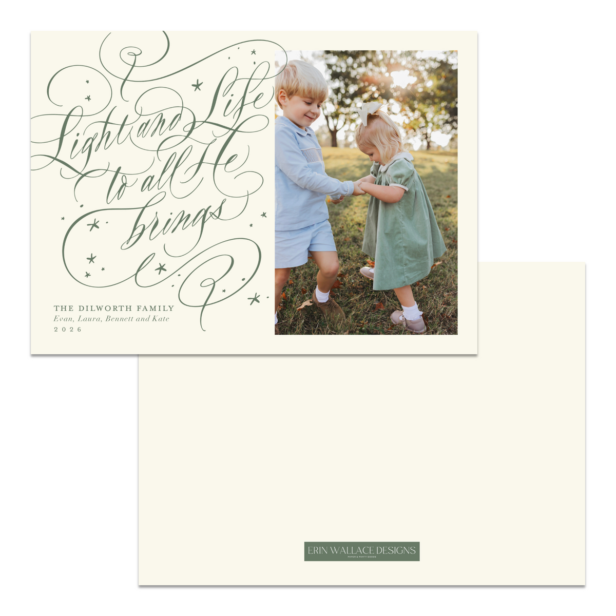 Light & Life Horizontal Card