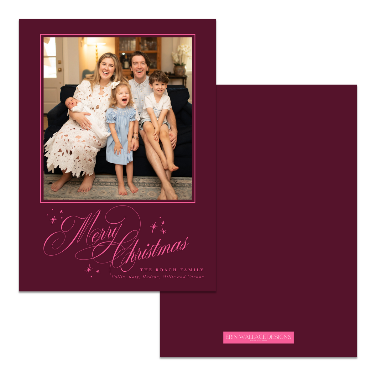 Merry Christmas Flourish Card