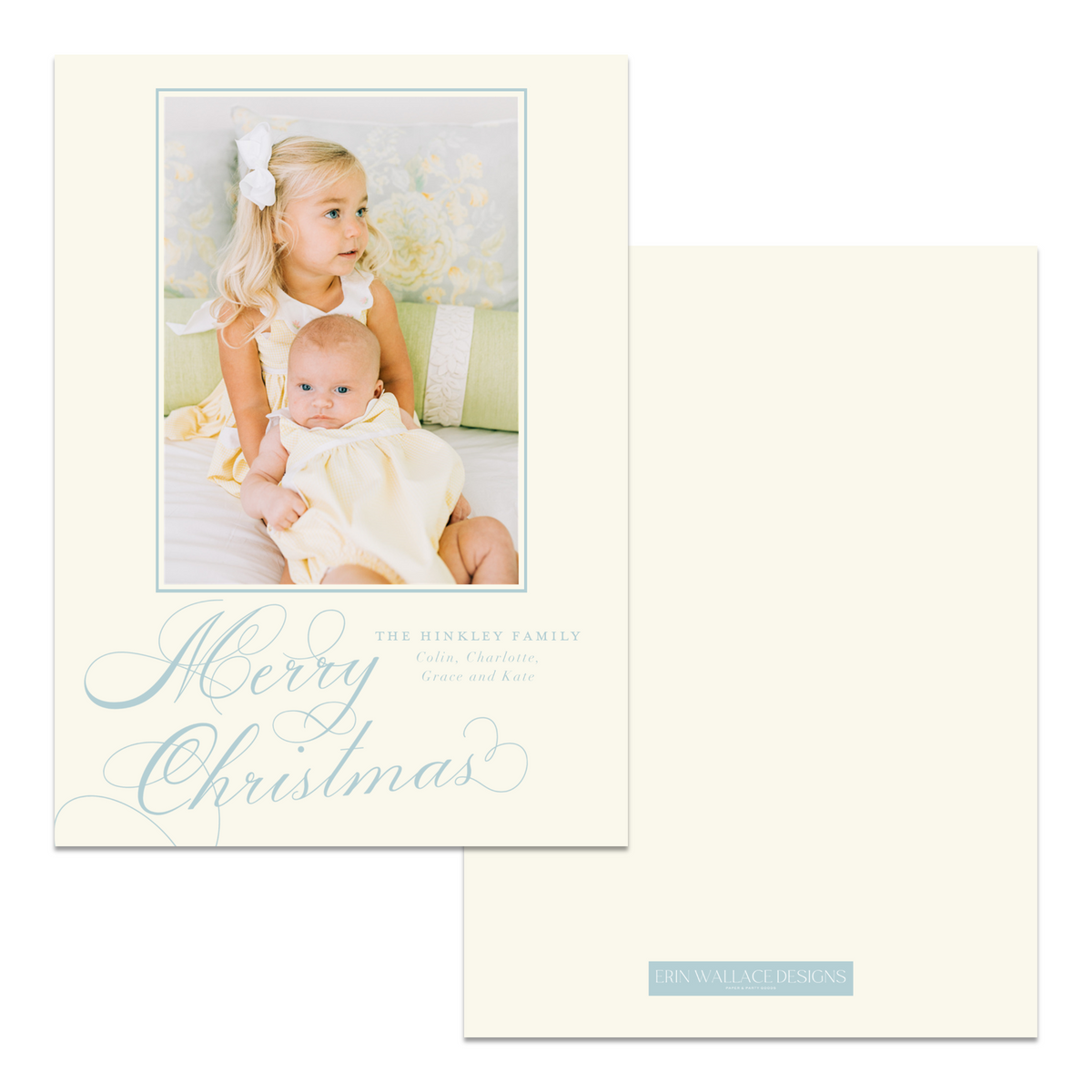 Classic Merry Christmas Card