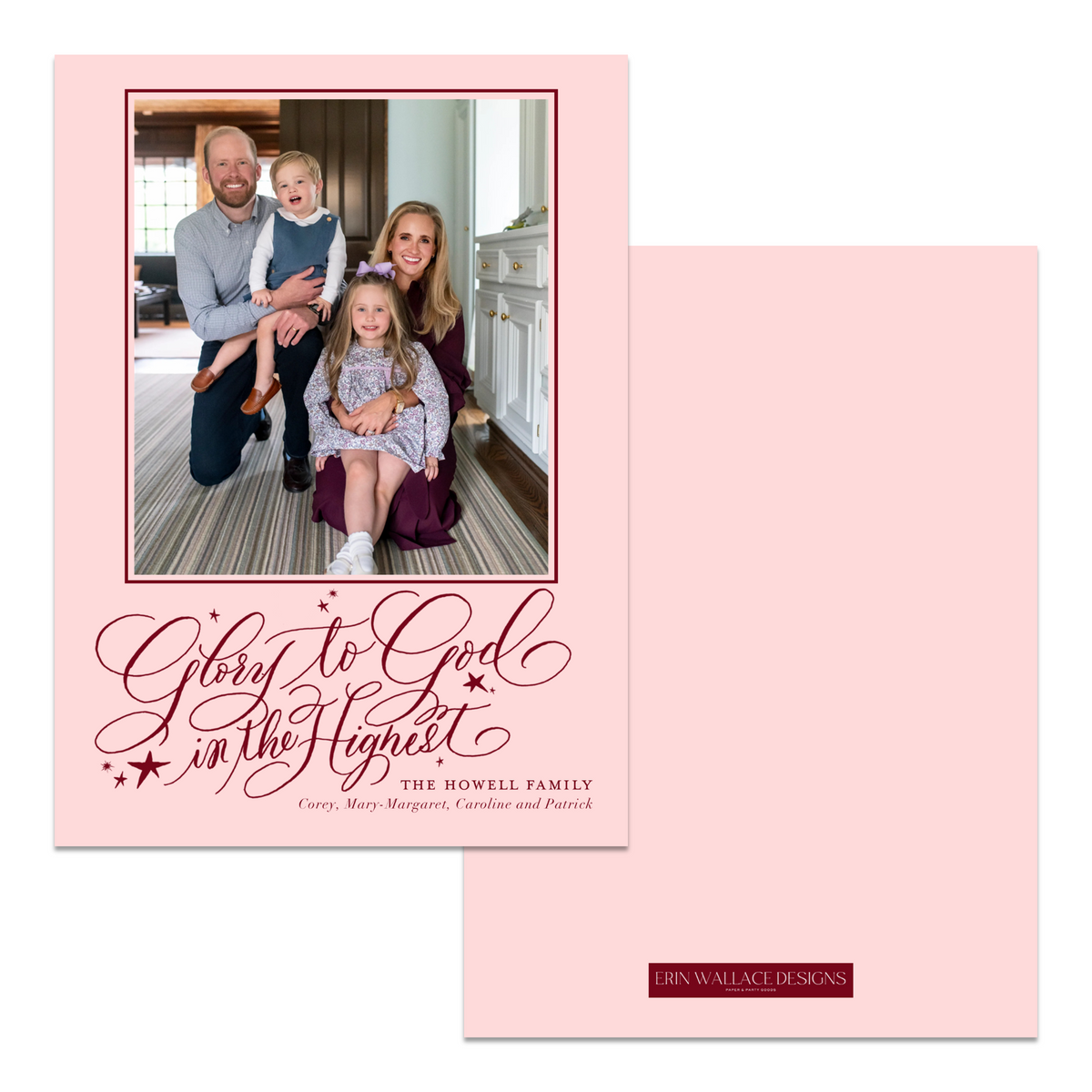 Glory to God Stars Card