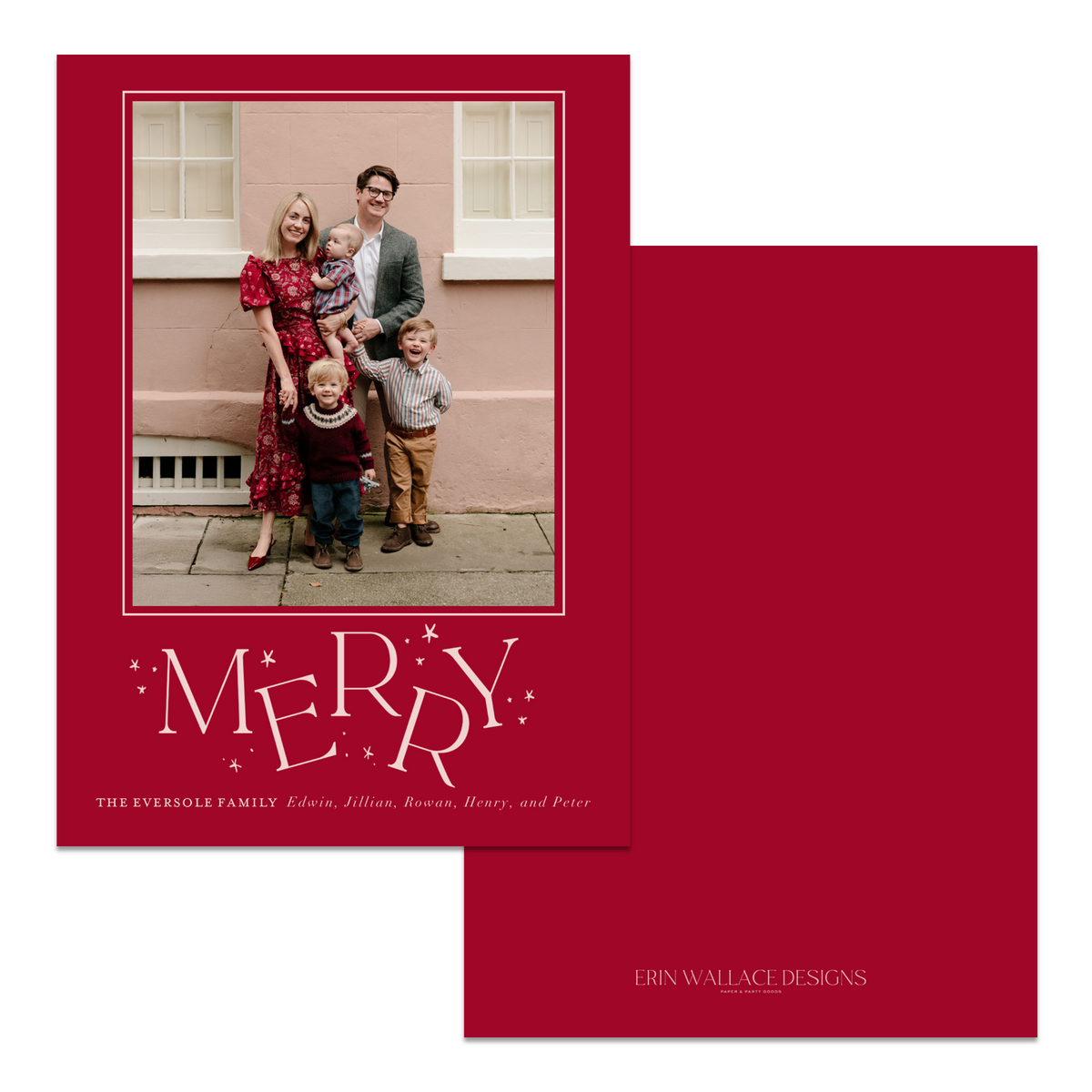 Whimsical Merry Card