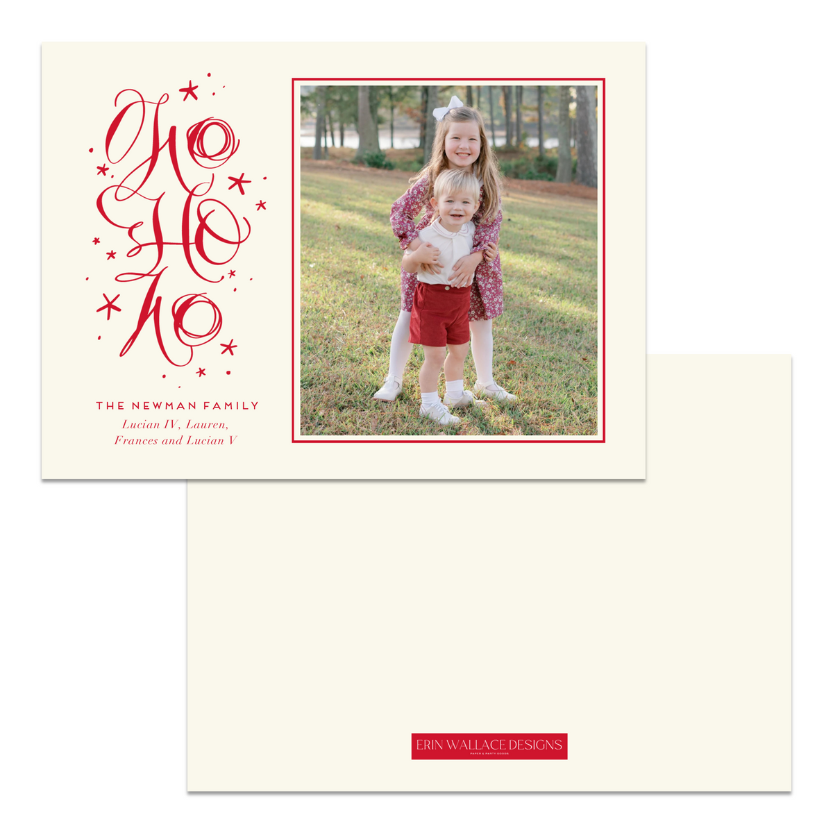 Ho Ho Ho Card