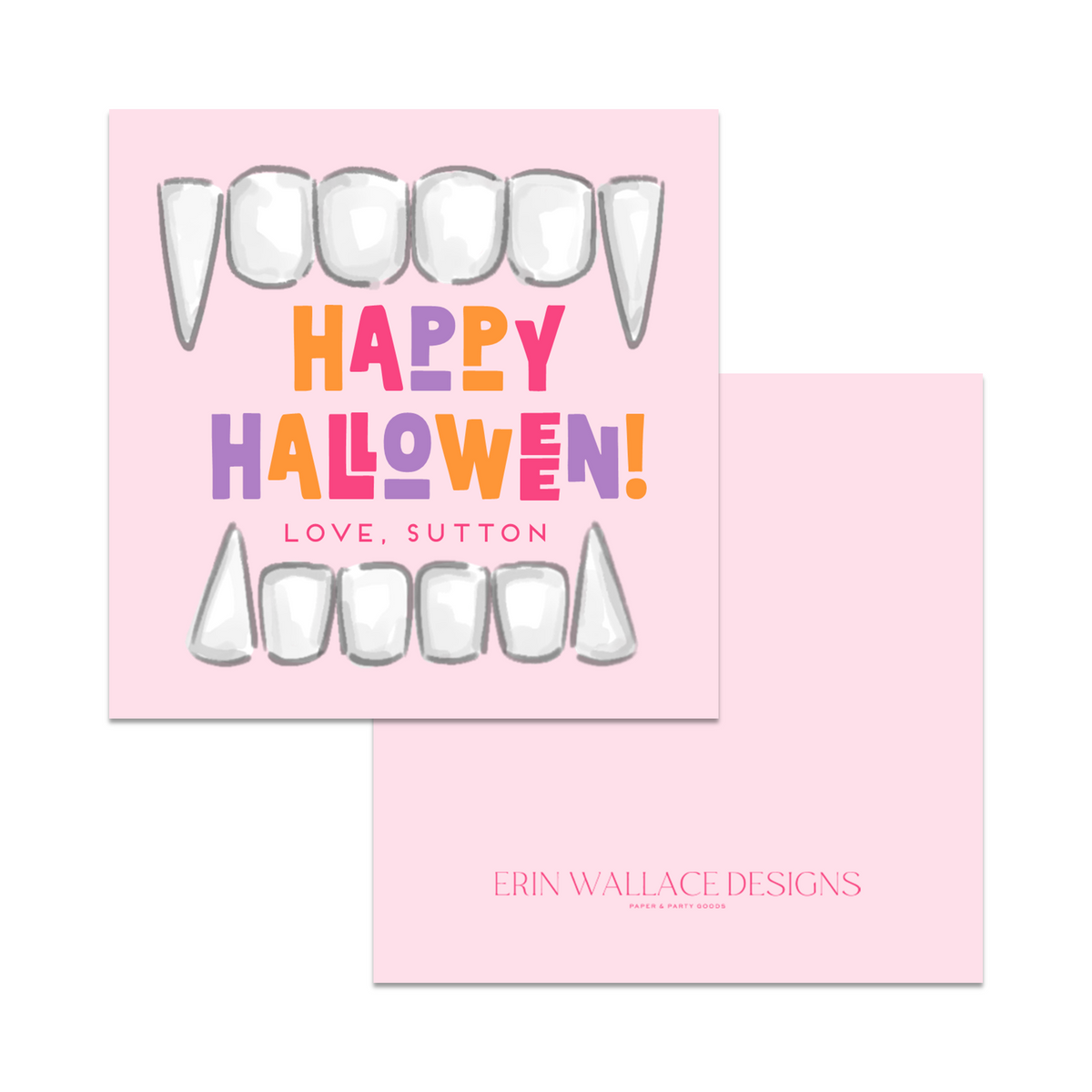 Girls Fangs Tag