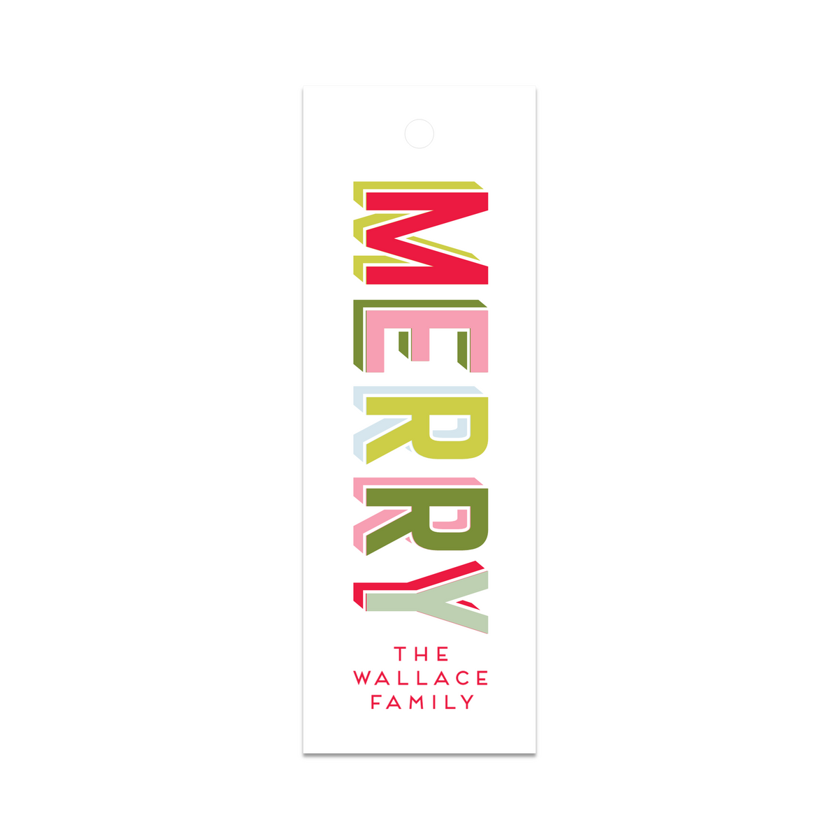 Merry Multi Gift Tag