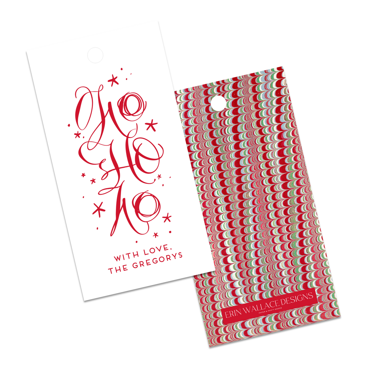 Ho Ho Ho Gift Tag