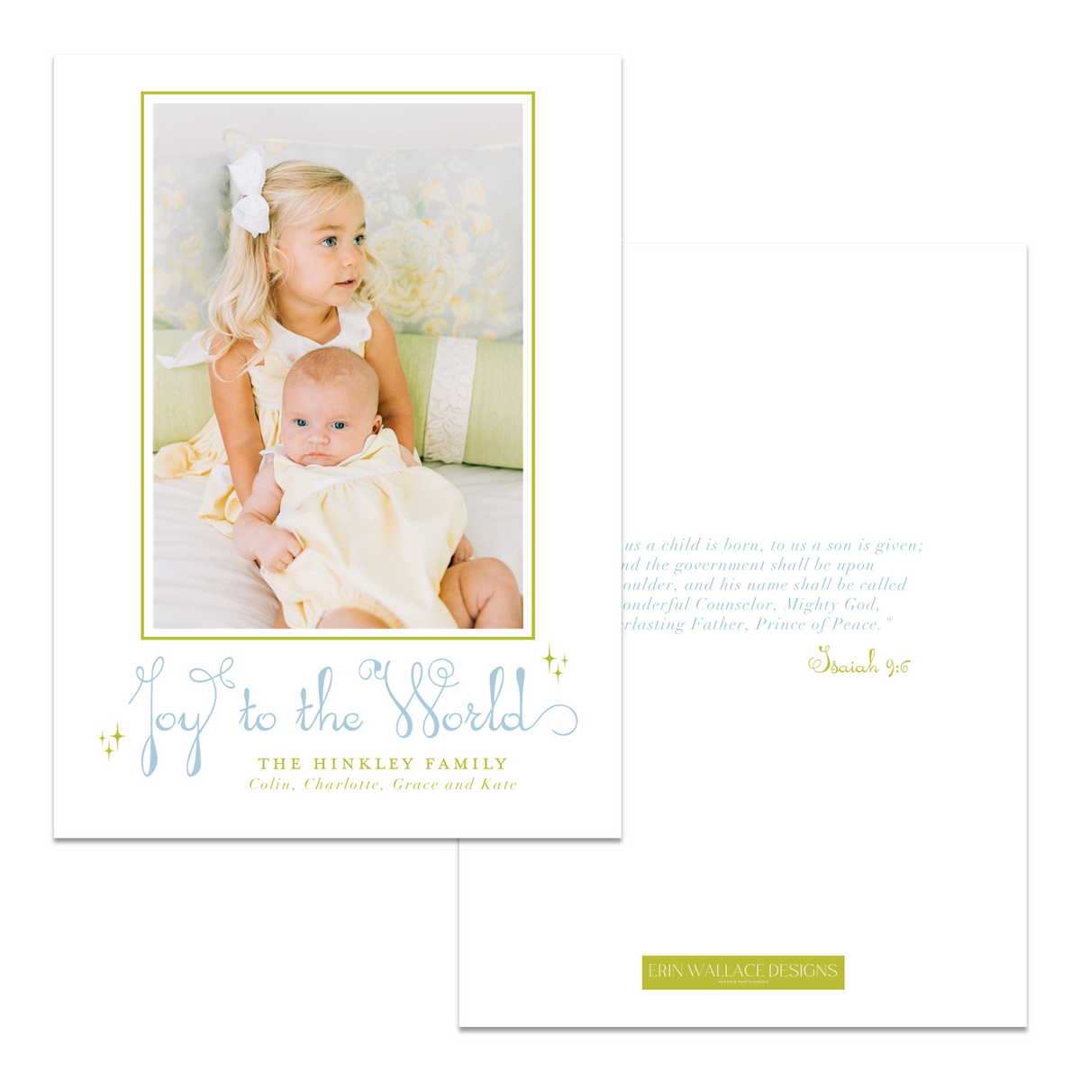 Joy to the World Card