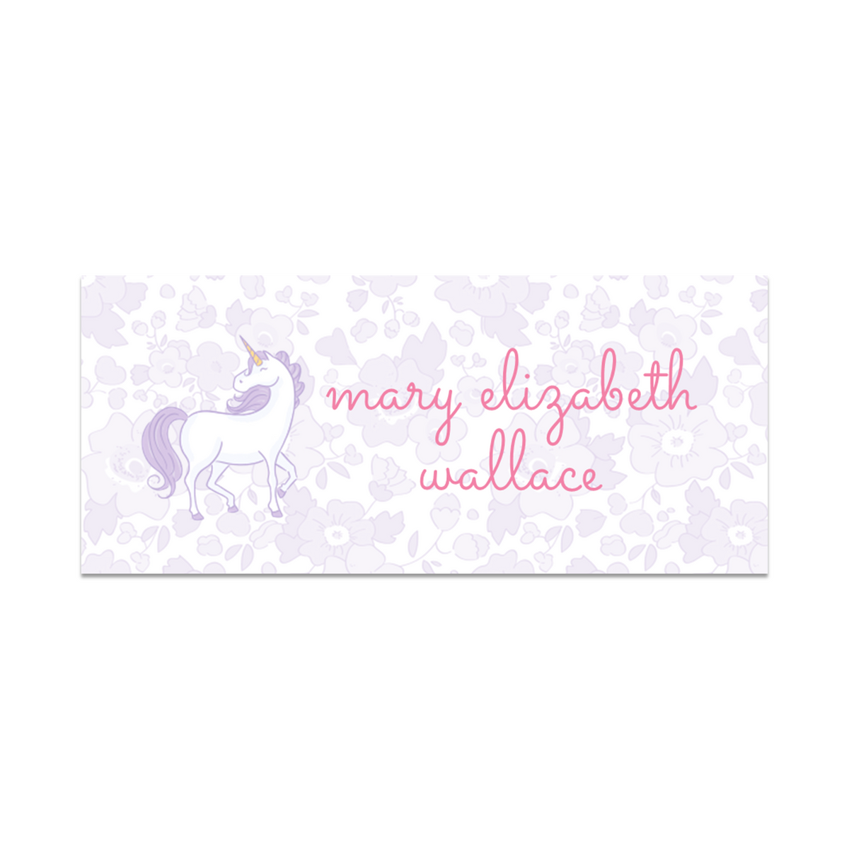Lavender Liberty Unicorn Labels