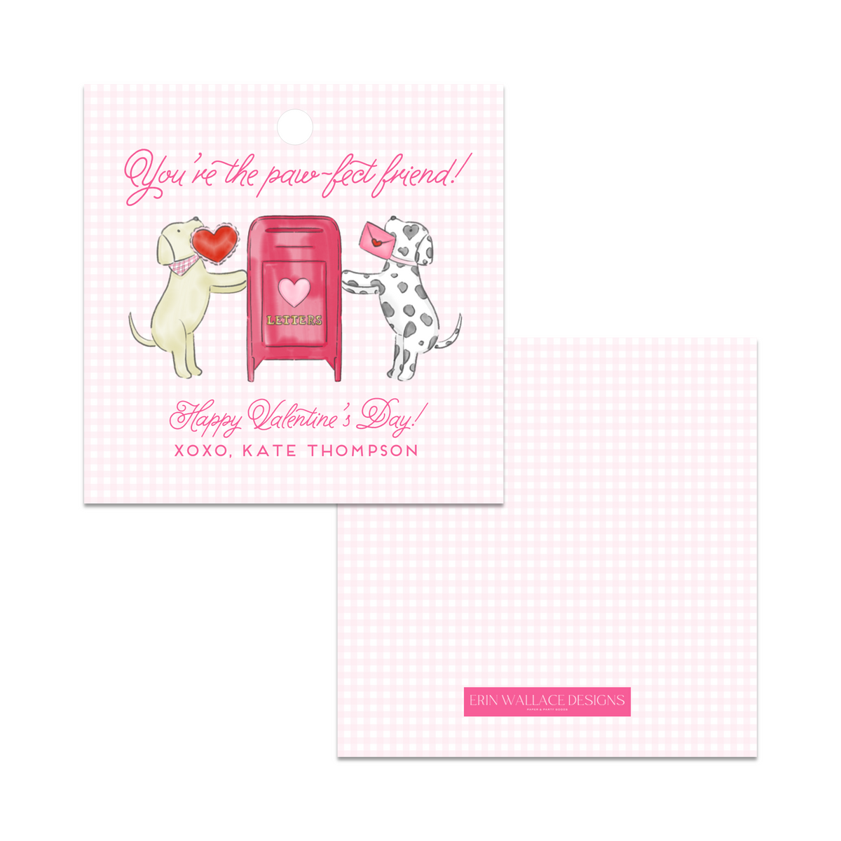 Paw-fect Puppies Valentines - Pink