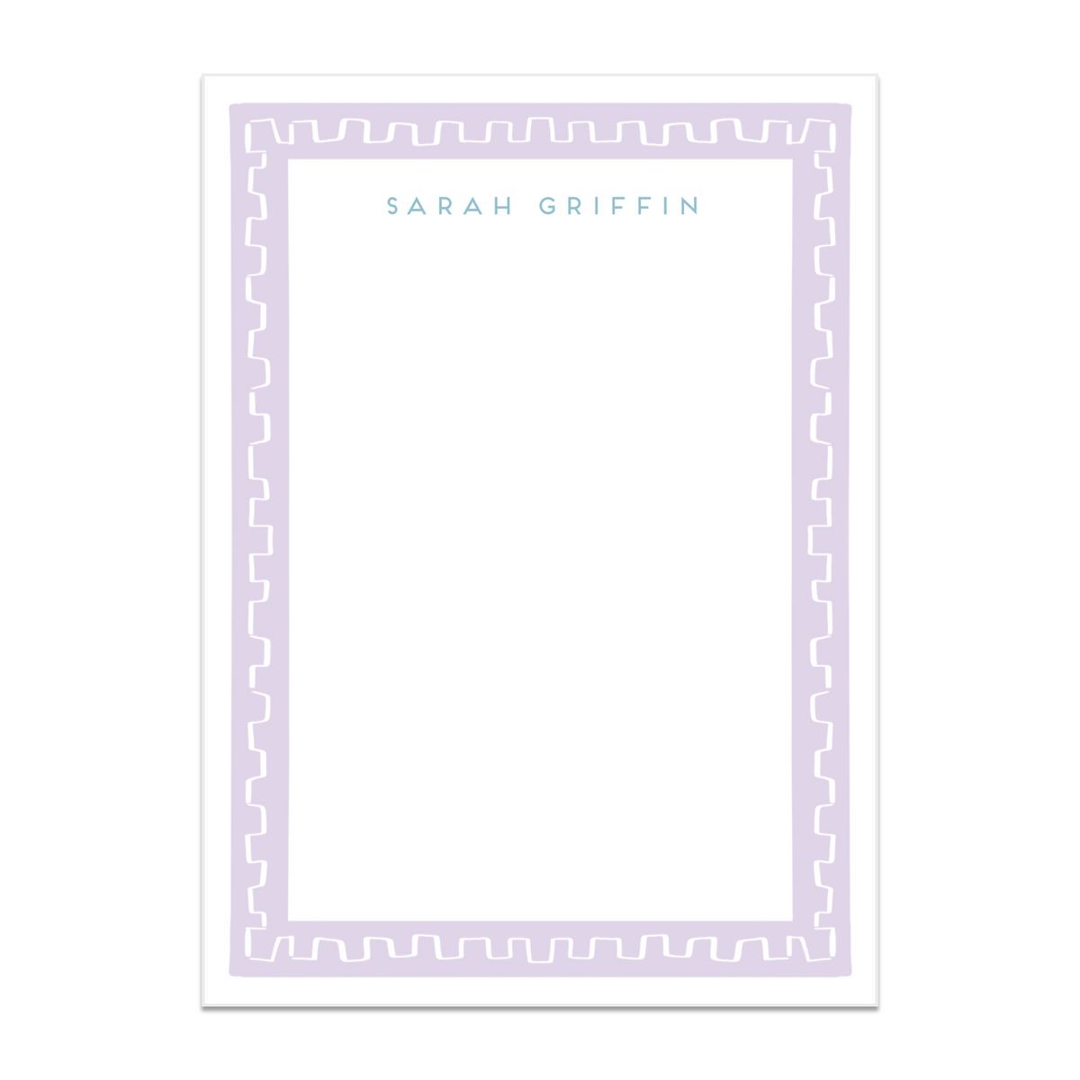 Fretwork Frame Notepad