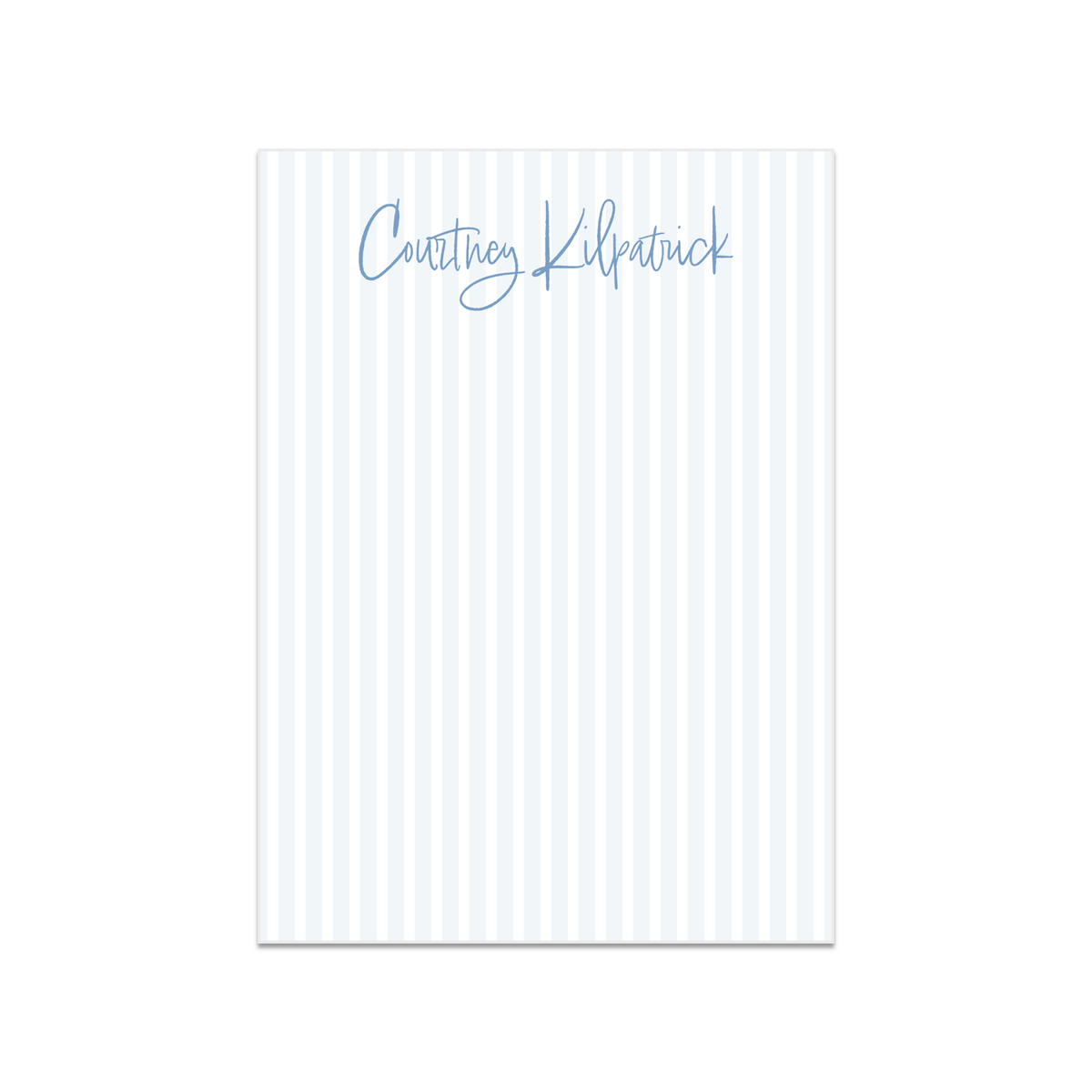 Skinny Stripes Notepad