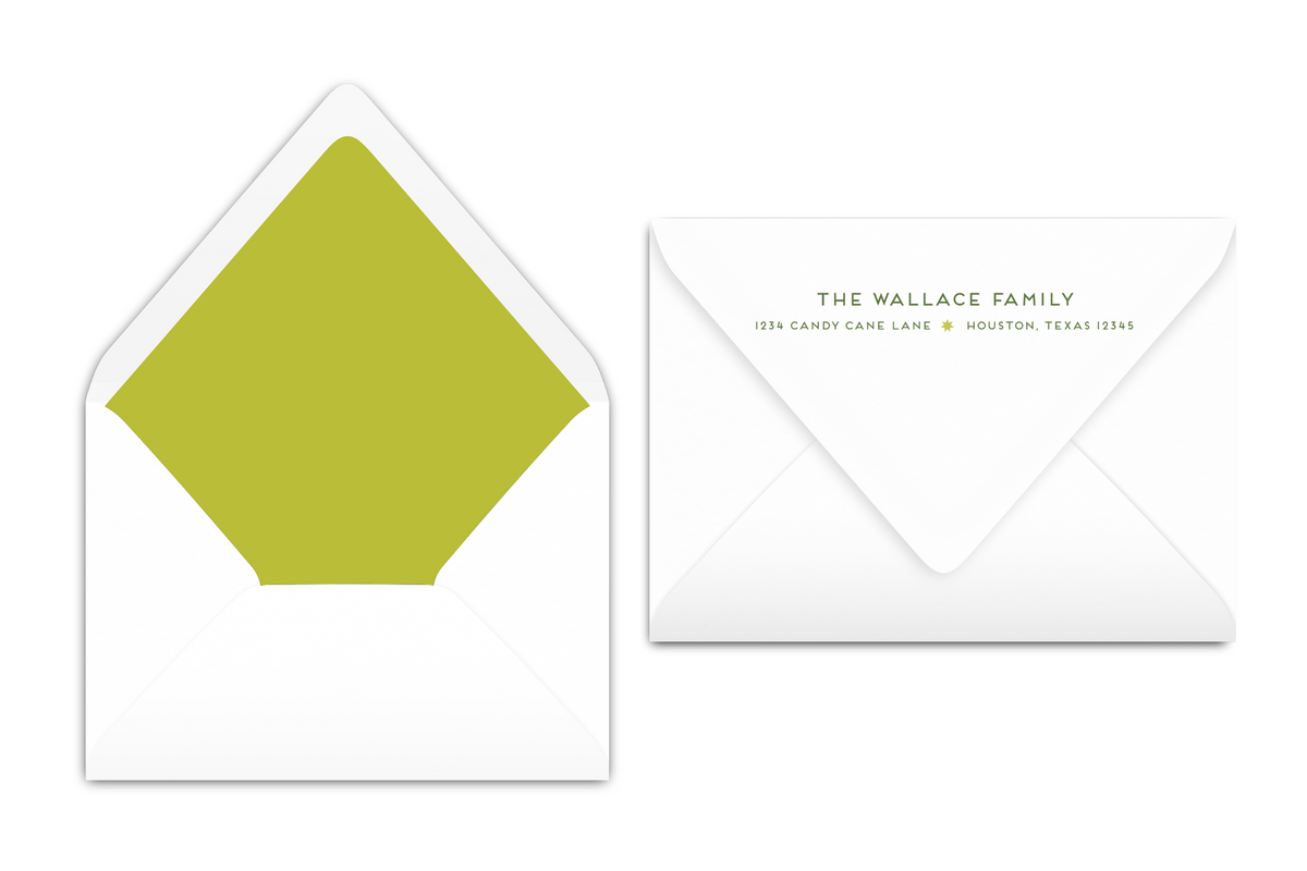Merry + Bright Layered Font Card