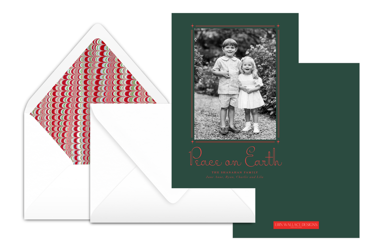 Premium Collection Peace on Earth Card