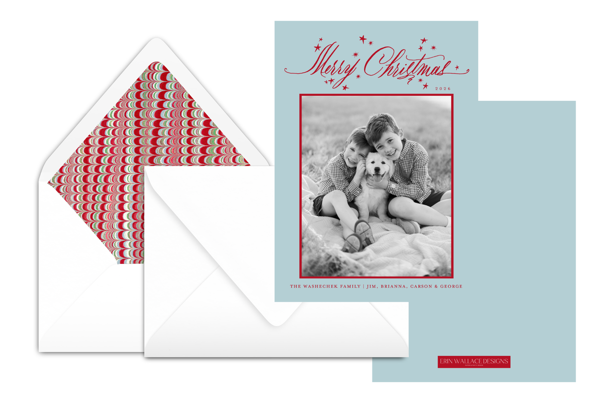 Premium Collection Merry Christmas Twinkle Card