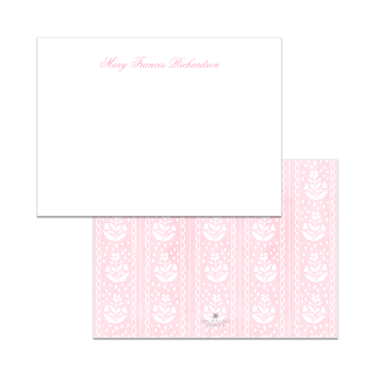 Block Print Note Cards