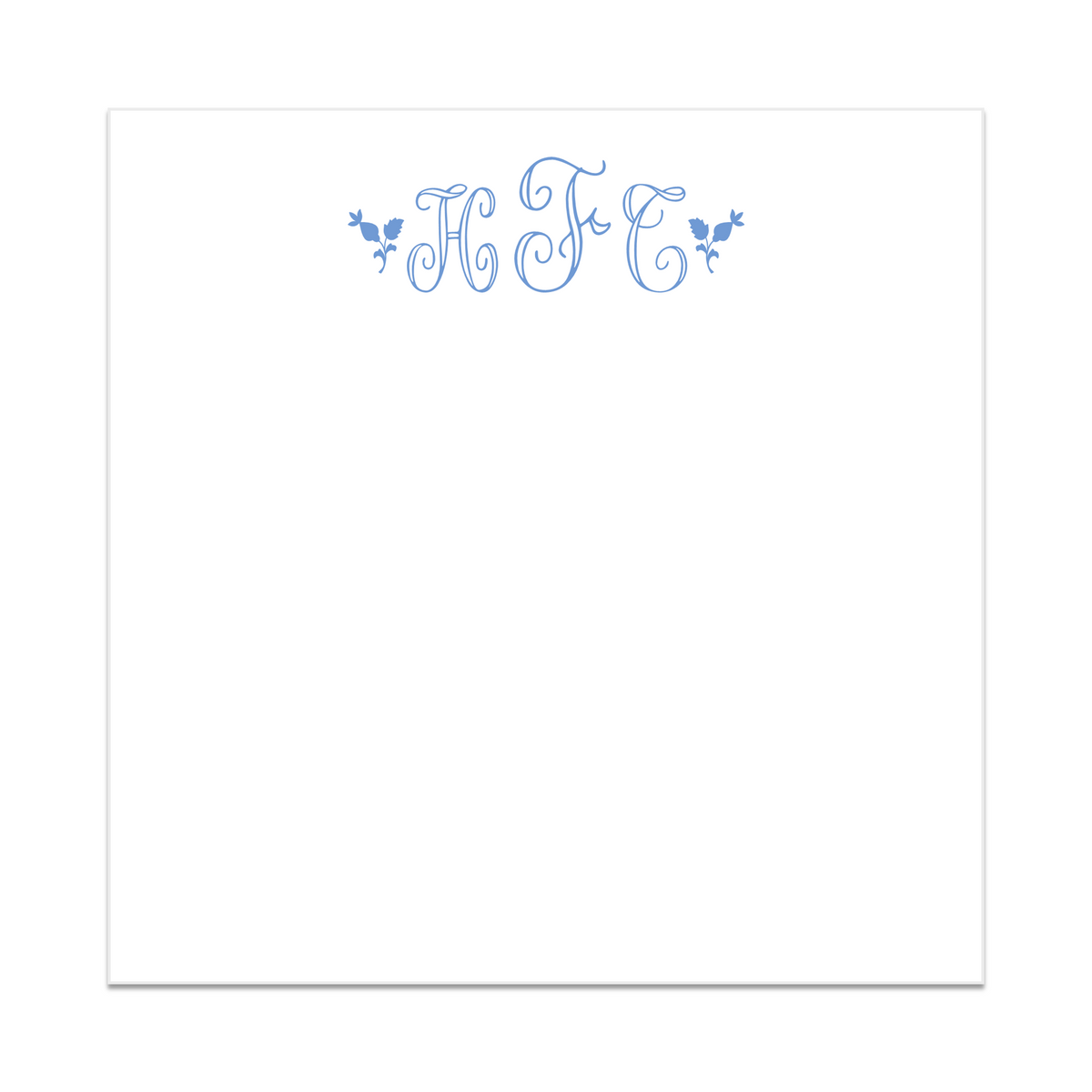 Script Monogram Notepad