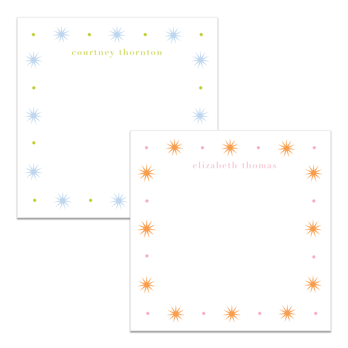 Stars + Spots Notepad