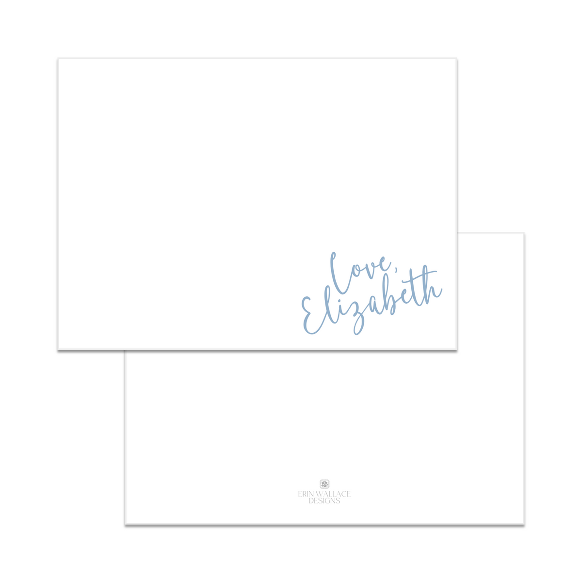 Signed With Love Flat Note Cards