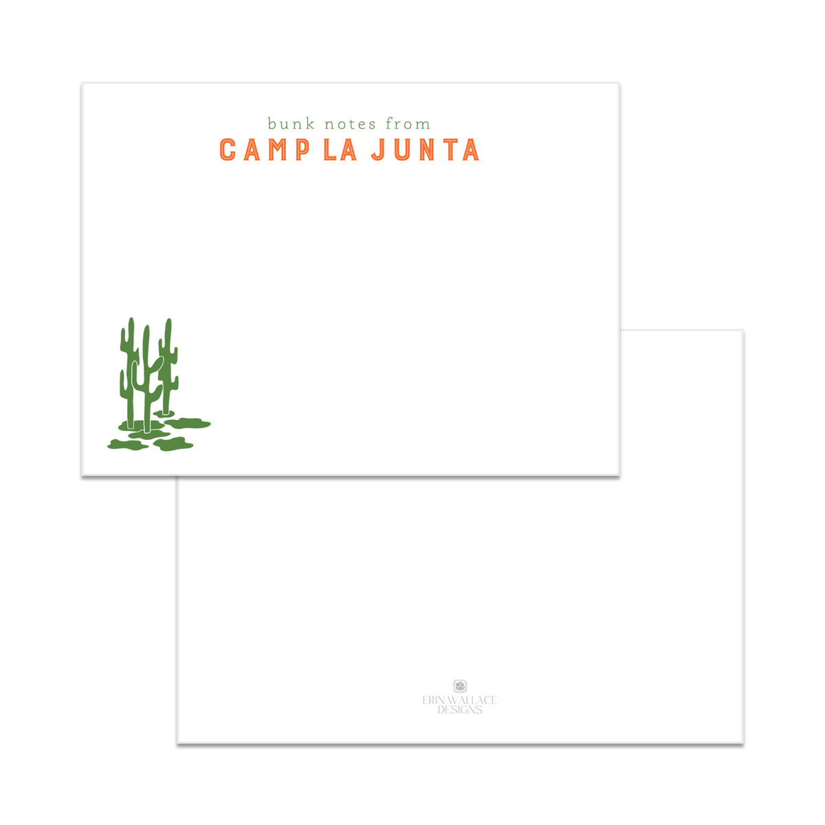 Cactus Camp Note Cards