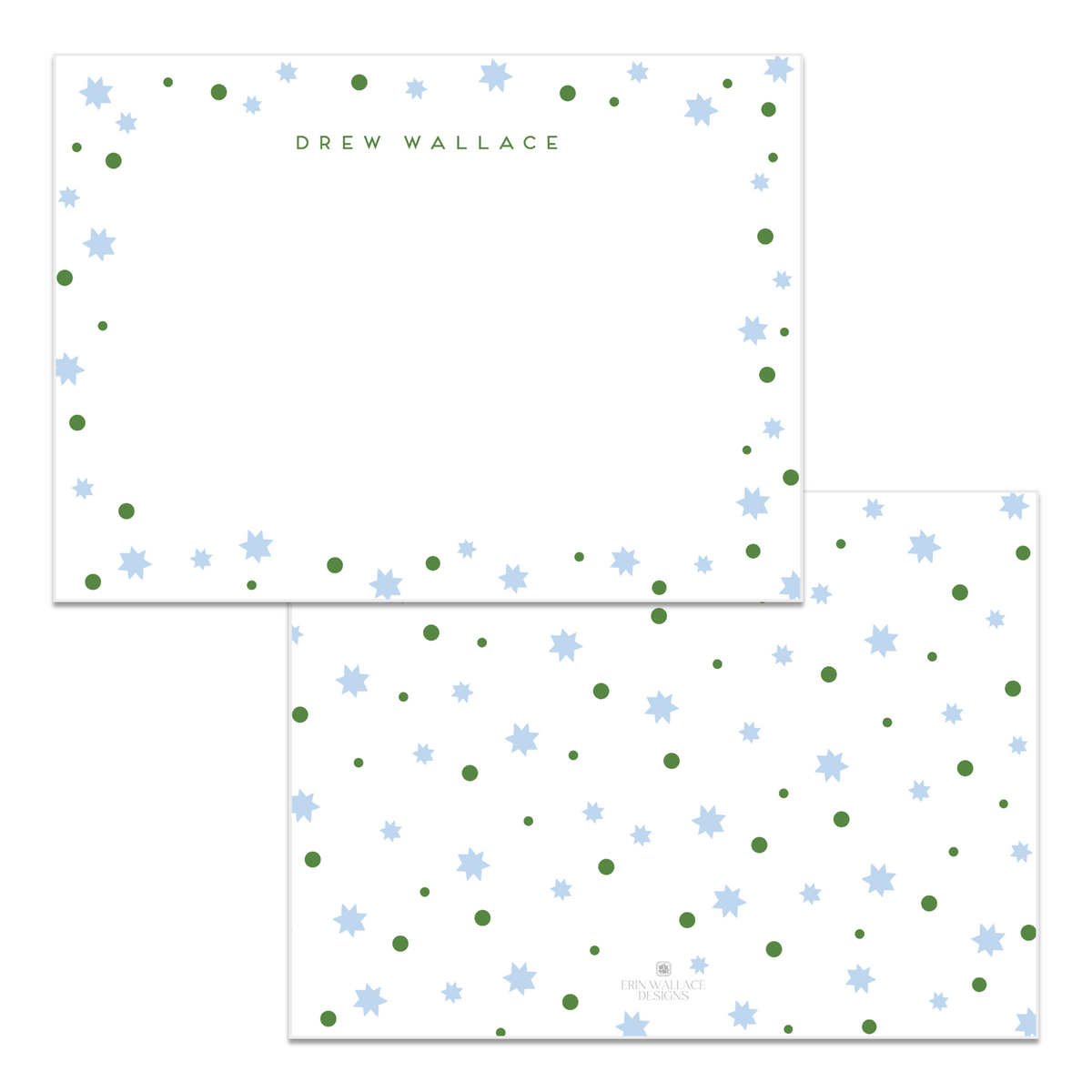 Boys Confetti Note Cards