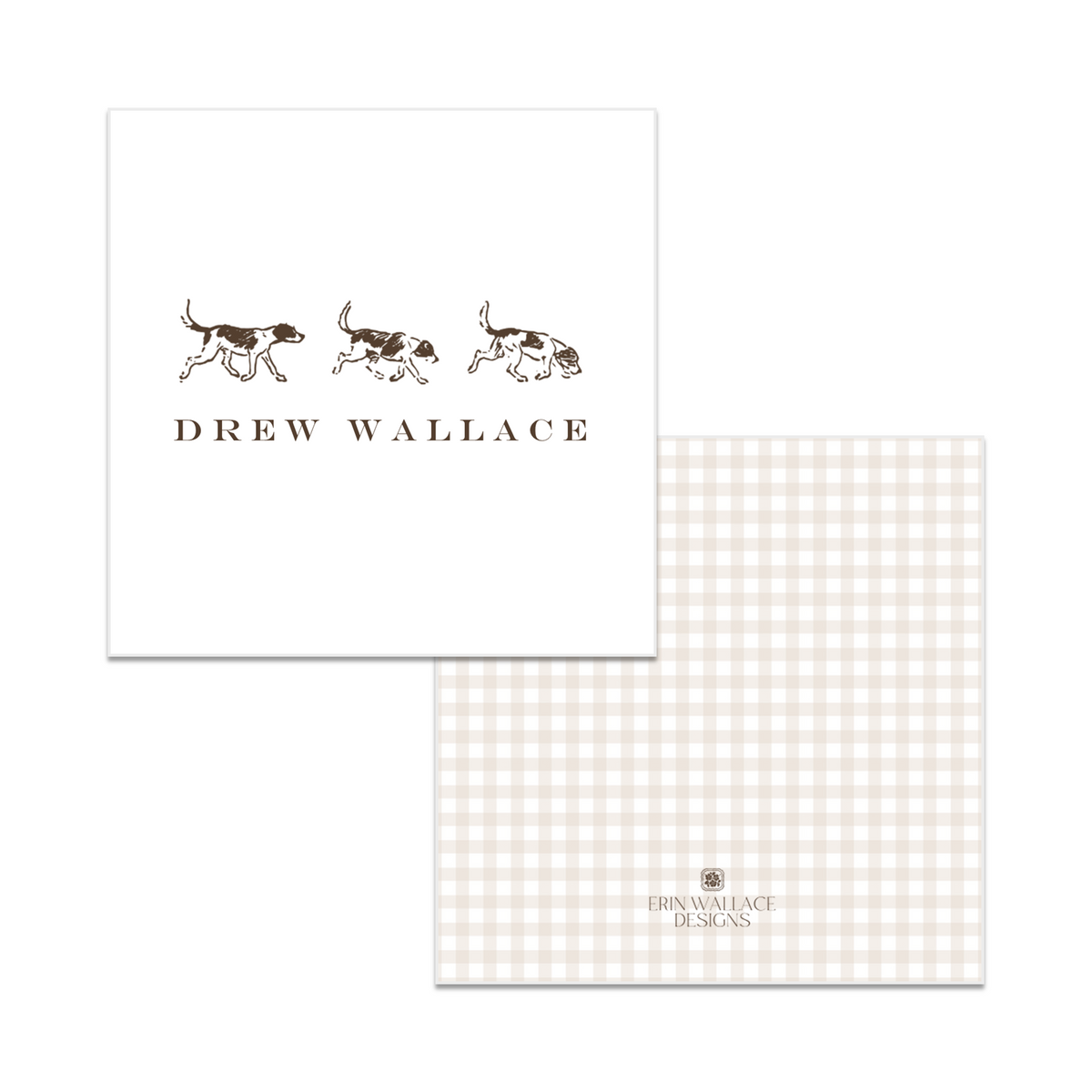 Boys Pointer Enclosure Cards or Gift Tags