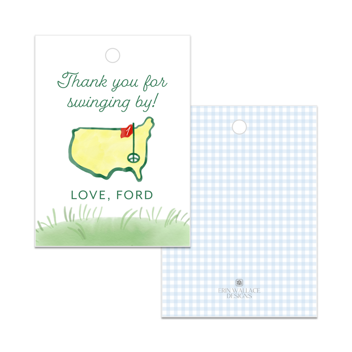 Golf Birthday Invitations