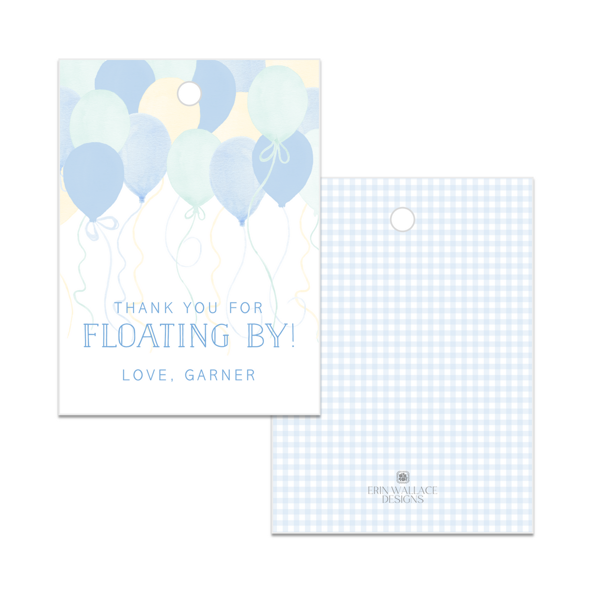 Pastel Balloons Birthday Invitations