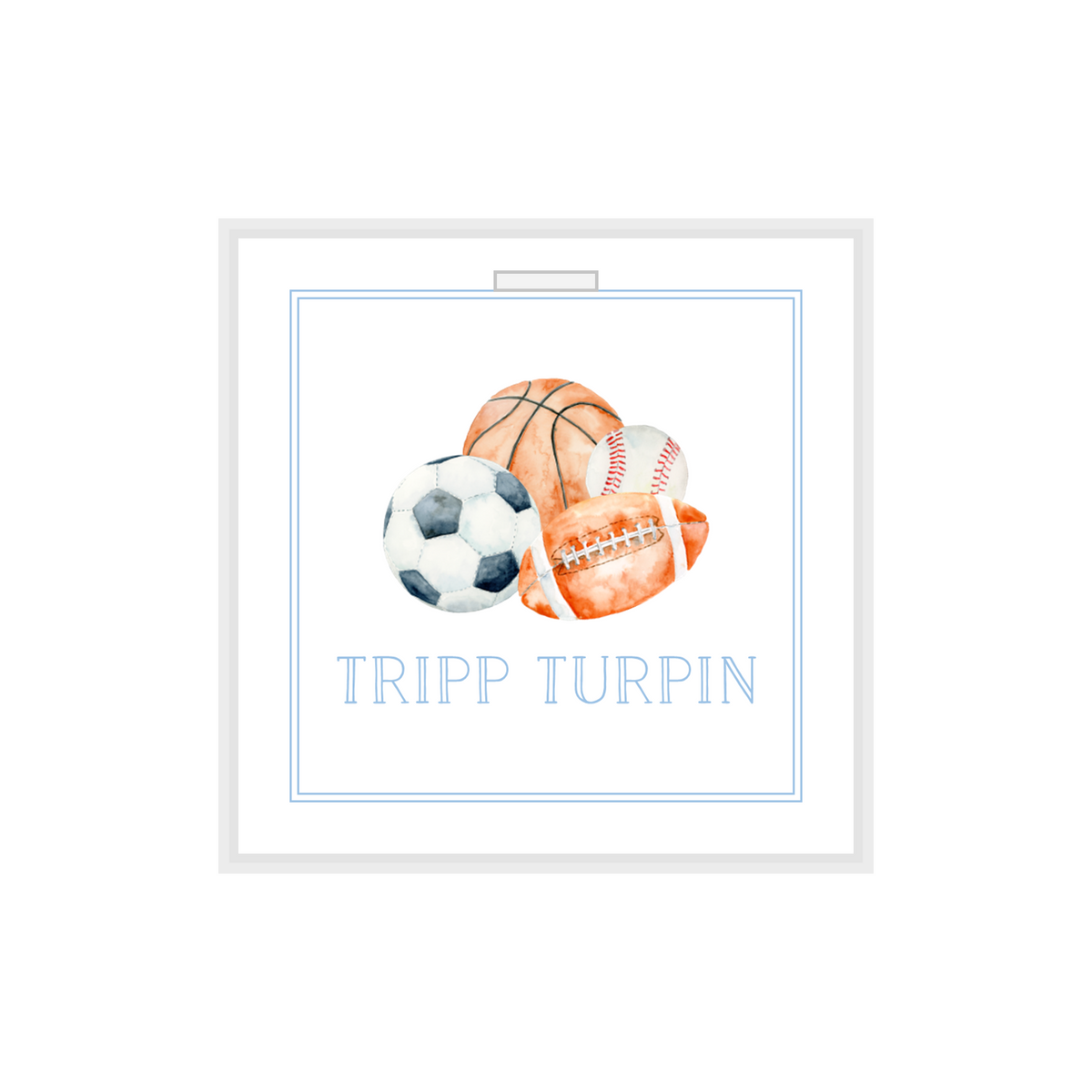 Sports Bag Tag