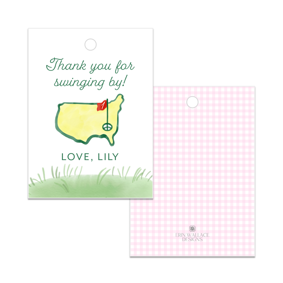 Golf Birthday Invitations