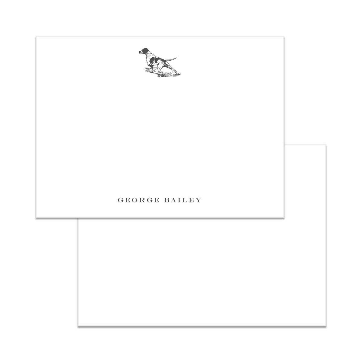 Pointer Note Cards