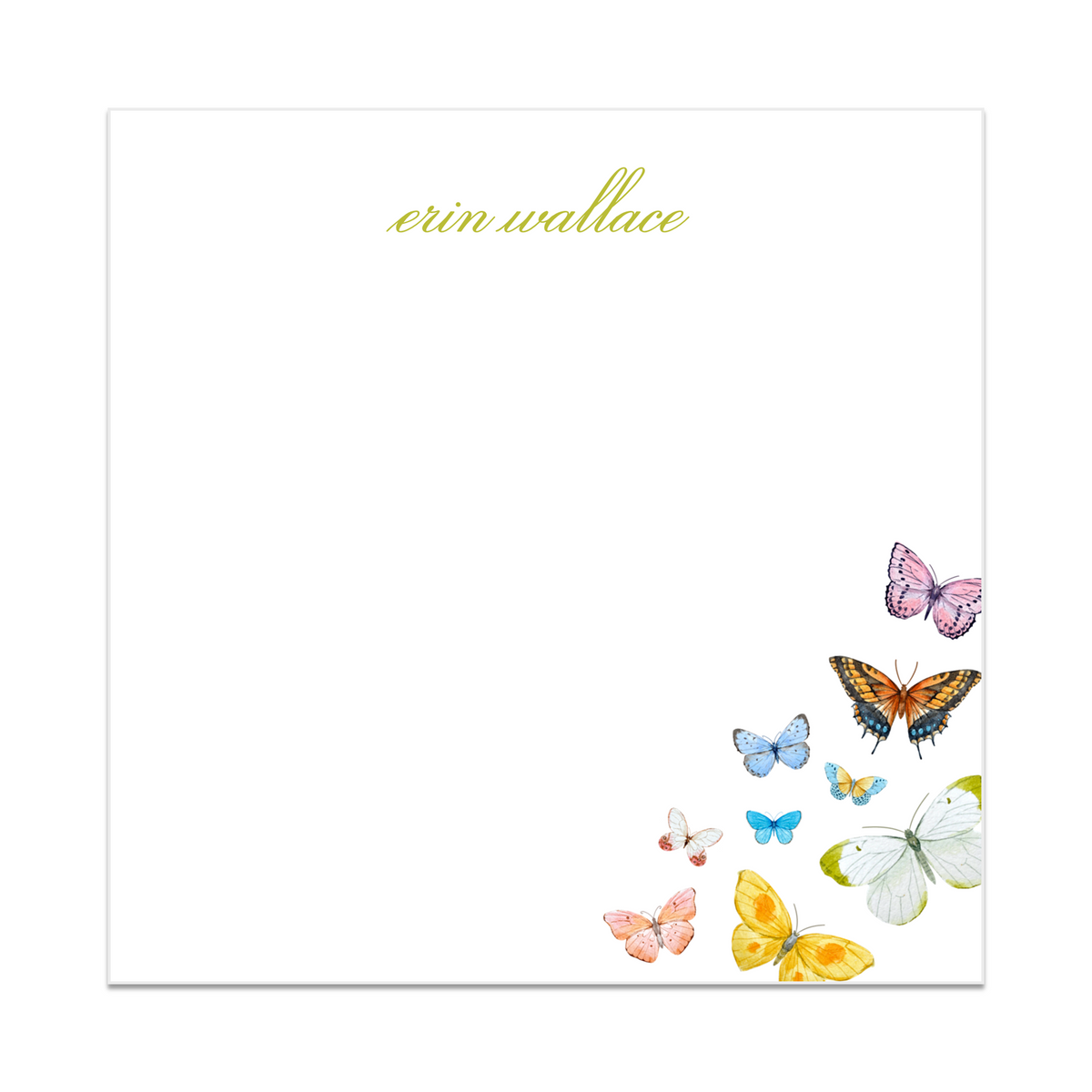 Butterflies Notepad