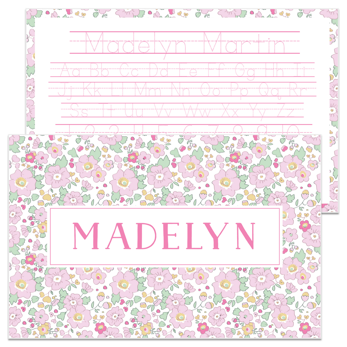 Pink + Mint Liberty Placemat